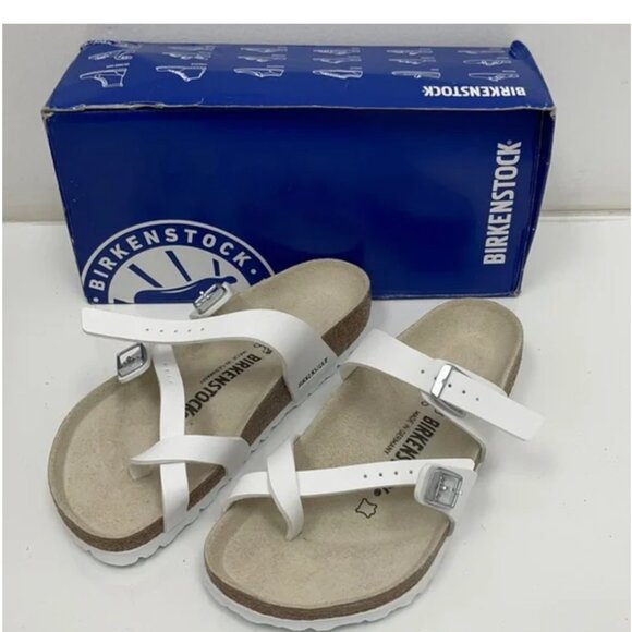 Birkenstock Shoes - Birkenstock Mayari Toe Loop Cork Sandal